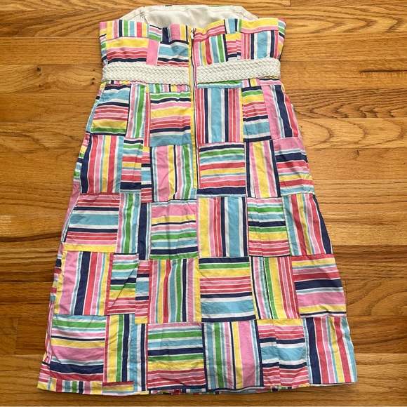 Lilly Pulitzer Strapless Patchwork Dress - Picture 2 of 12